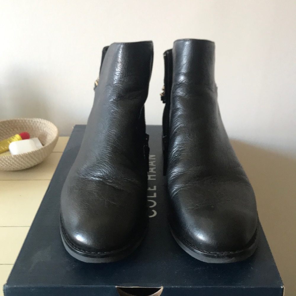 EUC Cole Haan booties